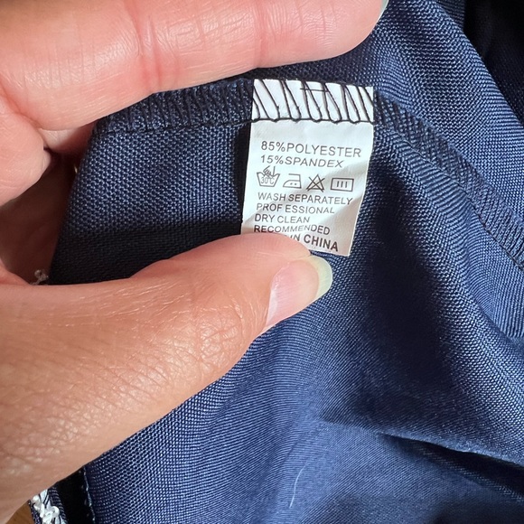 2pc Woman’s sailor school girl pinafore costume NEW - Picture 6 of 11